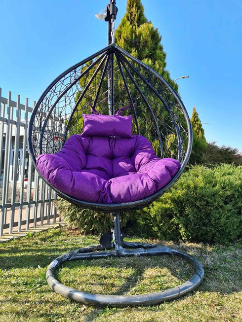 Ljuljaška jaje crno/ljubičasta F031LJ - Na upit